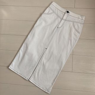 ザラ(ZARA)のザラ　スカート　ミディ丈スカート　タイトスカート　ステッチ(ロングスカート)