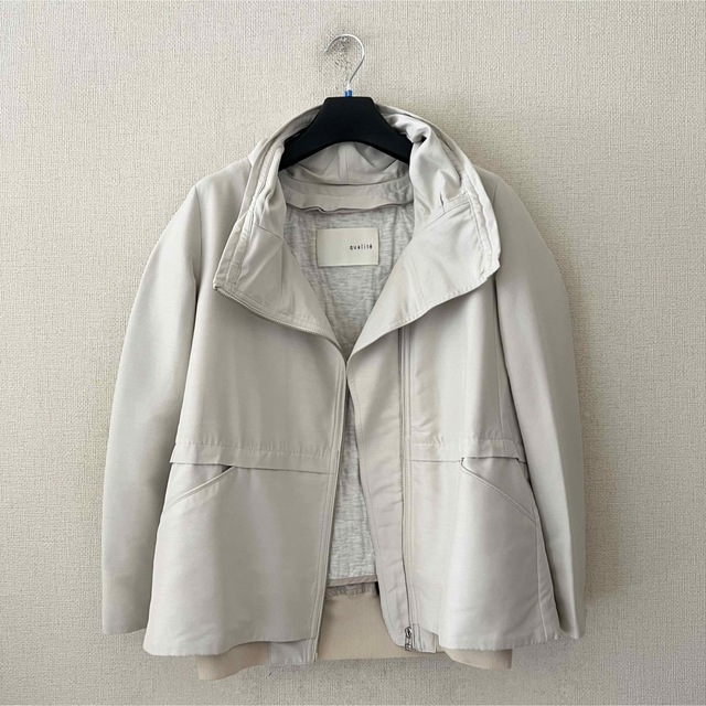 qualite - qualite ♡ブルゾンの通販 by 本日も出品します|カリテなら