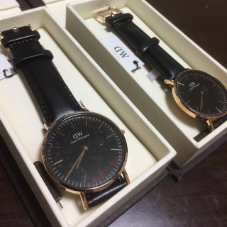 ダニエルウェリントン(Daniel Wellington)のダニエルウェリントン 36 40 セット ペア(腕時計)