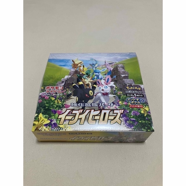 【新品未開封】※シュリンク破れあり イーブイヒーローズ 1BOX