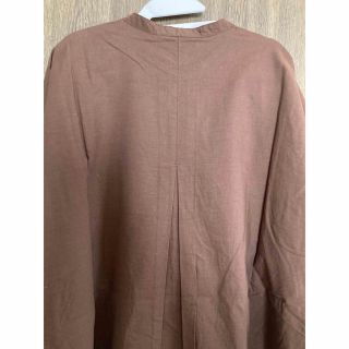 tumugu - 新品 tumugu ツムグ コットンリネン ワンピース ブラウンの