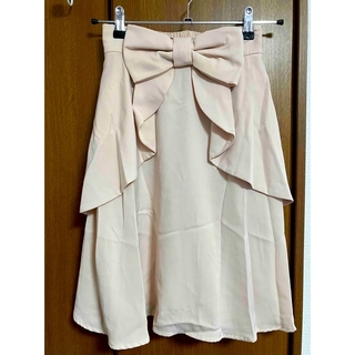 トッコクローゼット(TOCCO closet)のトッコクローゼット　リボンスカート(ひざ丈スカート)