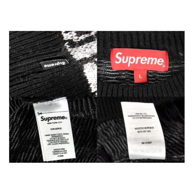 シュプリームSupreme■22AW Trebark Camoニットセーター 3