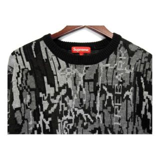 シュプリームSupreme■22AW Trebark Camoニットセーター