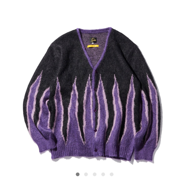 NEEDLES UNION別注 Mohair Cardigan Flame L 種類豊富な品揃え 15190円