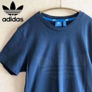 アディダス(adidas)の《adidas》アディダス トレフォイルビッグ半袖Tシャツ ヴィンテージ メンズ(Tシャツ/カットソー(半袖/袖なし))