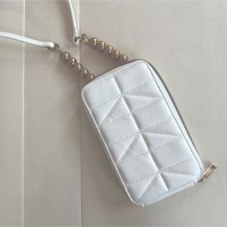 ザラ(ZARA)のザラZARAスマートフォンお財布ケースミニショルダースマホ春(ショルダーバッグ)