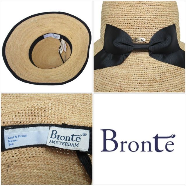 Bronte(ブロンテ)の【新品】ブロンテ 帽子 BR9B213007 リボン ハット  レディースの帽子(ハット)の商品写真