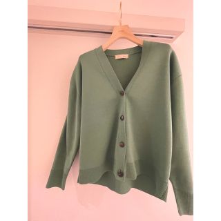 ロンハーマン カーディガン トップス(グリーン・カーキ/緑色系)の
