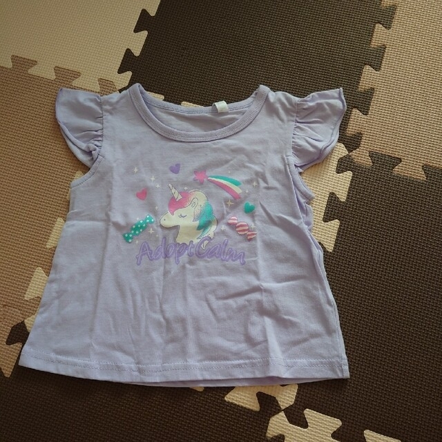 しまむら(シマムラ)のTシャツ 90cm 6枚 キッズ/ベビー/マタニティのキッズ服女の子用(90cm~)(Tシャツ/カットソー)の商品写真