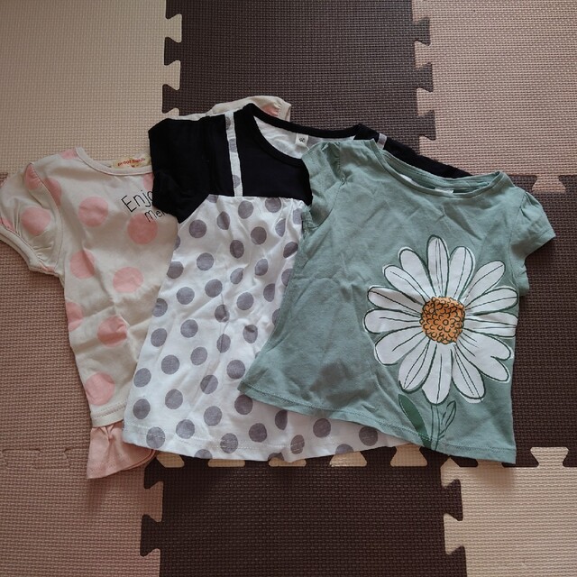 しまむら(シマムラ)のTシャツ 90cm 6枚 キッズ/ベビー/マタニティのキッズ服女の子用(90cm~)(Tシャツ/カットソー)の商品写真