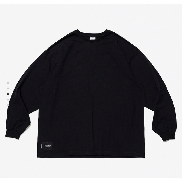 W)taps(ダブルタップス)のWTAPS 23SS INGREDIENTS LS COTTON BLACK L メンズのトップス(Tシャツ/カットソー(七分/長袖))の商品写真