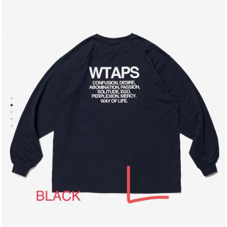 ダブルタップス(W)taps)のWTAPS 23SS INGREDIENTS LS COTTON BLACK L(Tシャツ/カットソー(七分/長袖))