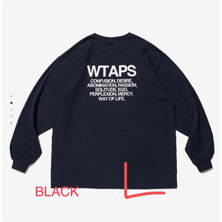 ダブルタップス(W)taps)のWTAPS 23SS INGREDIENTS LS COTTON BLACK L(Tシャツ/カットソー(七分/長袖))