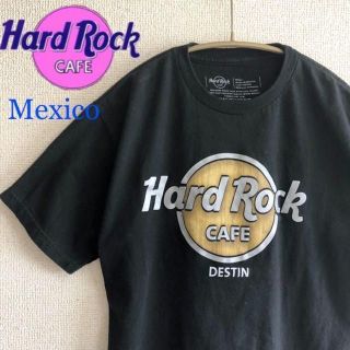 ハードロックカフェ 半袖Tシャツ メキシコ製 ヴィンテージ メンズ 古着(Tシャツ/カットソー(半袖/袖なし))