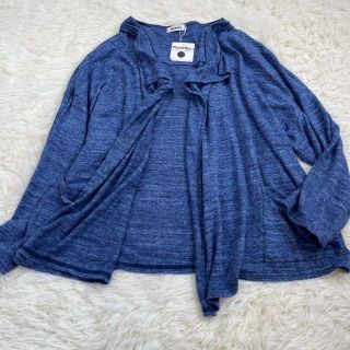 新品未使用】プランテーション ニット カーディガン リネン100% 20SS-