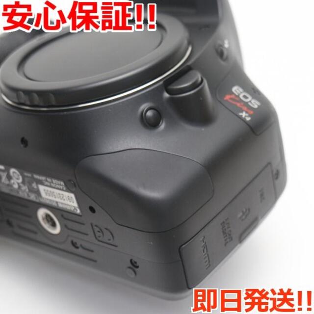 超美品 EOS Kiss X4 ブラック ボディ 2