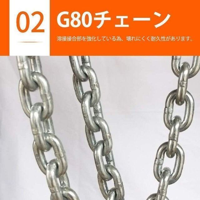 レバーホイスト 1.5t 1.5m チェーンブロック 150cm 699