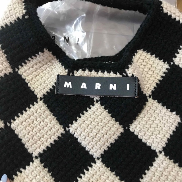 Marni(マルニ)のMARNI ニットバック　small レディースのバッグ(トートバッグ)の商品写真