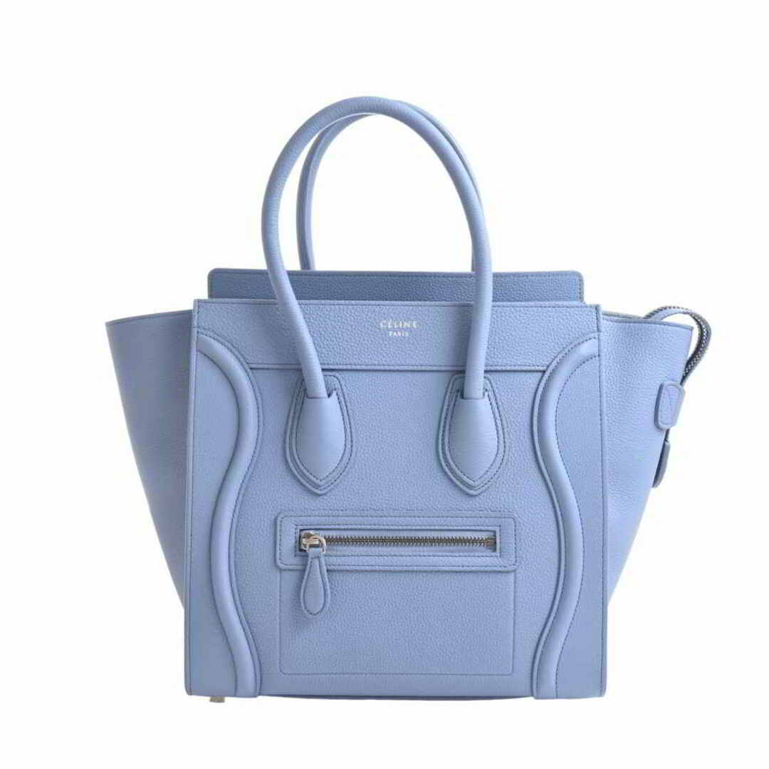 セリーヌ CELINE マイクロショッパー ハンドバッグ ラゲージ レザー