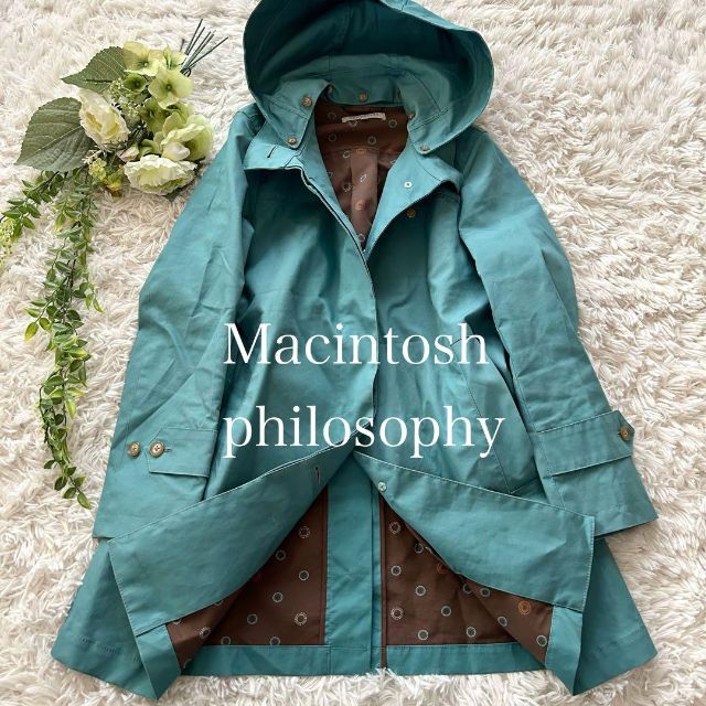 MACKINTOSH PHILOSOPHY(マッキントッシュフィロソフィー)のマッキントッシュフィロソフィー スプリングコート ミントグリーン レディースのジャケット/アウター(スプリングコート)の商品写真