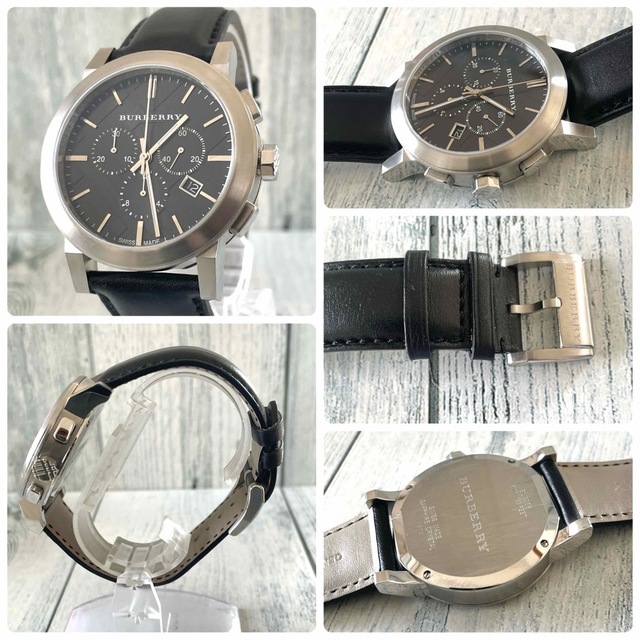 【美品】BURBERRY バーバリー BU9356 腕時計 クロノグラフ | ovale.eu