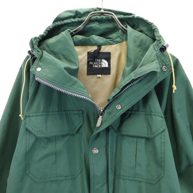 ノースフェイス マウンテンパーカー L 緑 THE NORTH FACE 日本製 NP-2117 アウトドア メンズ 【中古】 【230315】