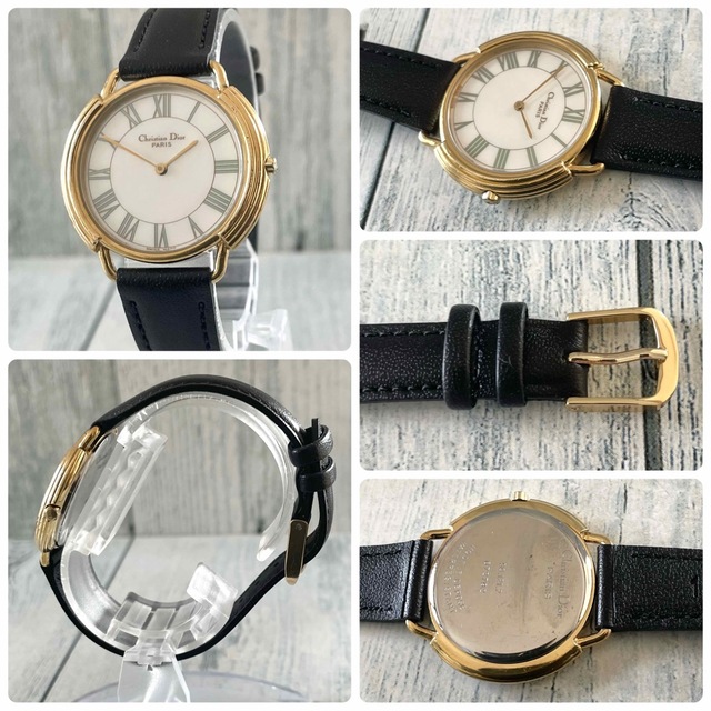 森の雑貨屋さん 【電池交換済】Christian Dior ディオール 腕時計