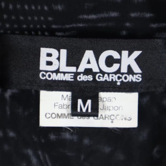 ブラックコムデギャルソン 2010年 日本製 フリル 長袖 シャツ M 黒 BLACK COMME des GARCONS ブラウス レディース 【230315】 メール便可 7