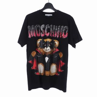 モスキーノ(MOSCHINO)のモスキーノ 20SS バッド テディベア プリント Tシャツ カットソー 半袖(Tシャツ(半袖/袖なし))