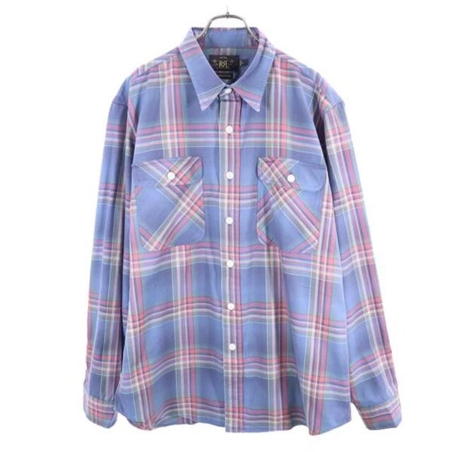 即納 RRL チェック柄シャツの通販 by Mino's shop|ダブルアールエルなら