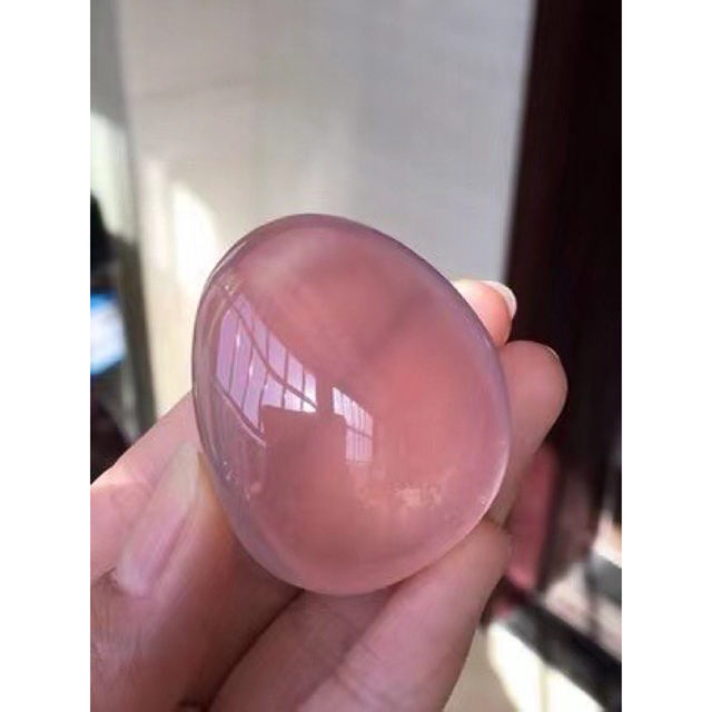 ⭐︎【天然】スター ローズクォーツ ルース 43.4g - 各種パーツ