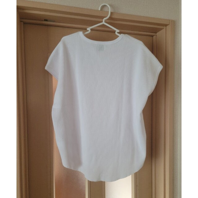 coen(コーエン)のcoenクルーネックショートスリーブワッフルTシャツ レディースのトップス(Tシャツ(半袖/袖なし))の商品写真