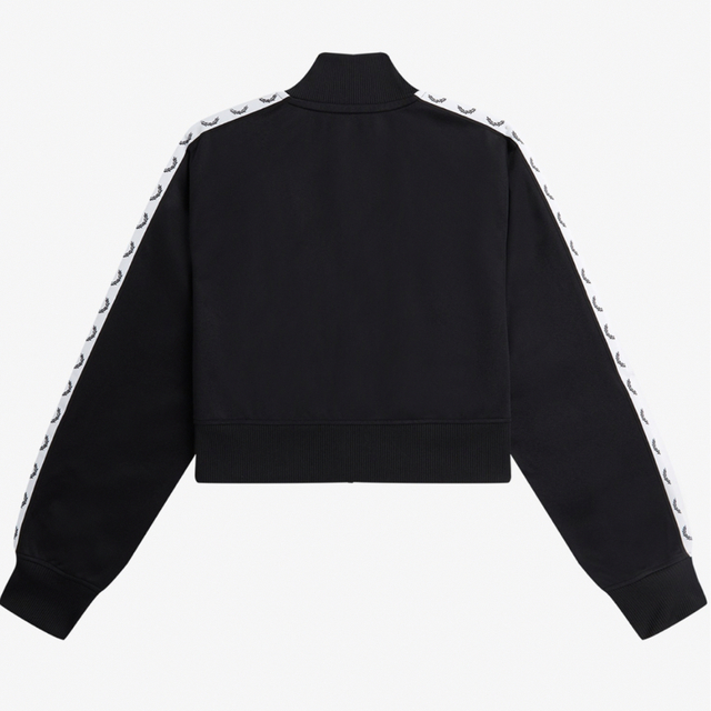 FRED PERRY(フレッドペリー)の[FRED PERRY] Cropped Taped Track Jacket レディースのジャケット/アウター(ブルゾン)の商品写真