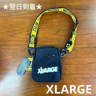 エクストララージエックスラージX-LARGEFR2ショルダーバッグ黒色ブラック(ショルダーバッグ)