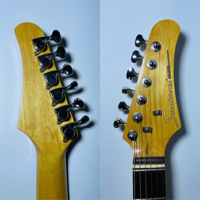 希少】SANTANU PRO オーダーメイド エレキギター 光るギター www.anac