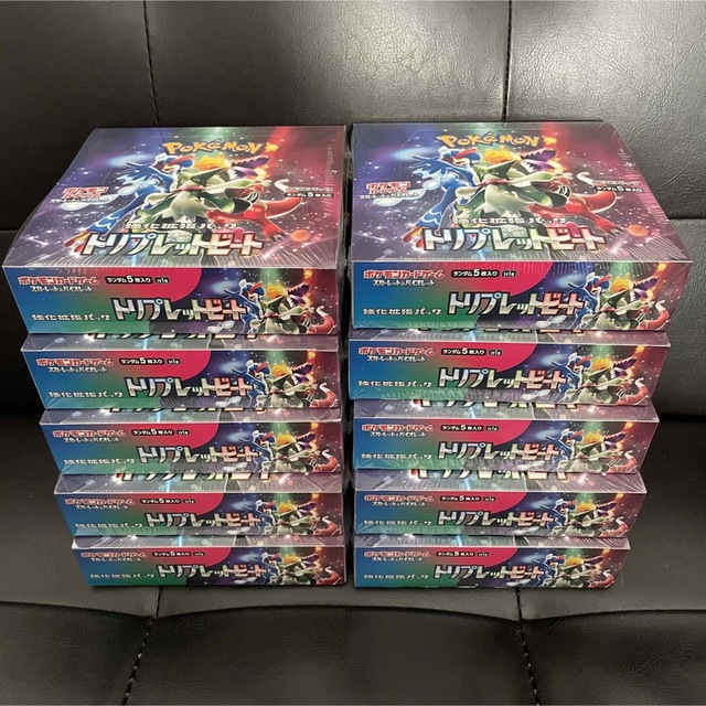 ポケモンカード トリプレットビート シュリンク付き 10box - Box