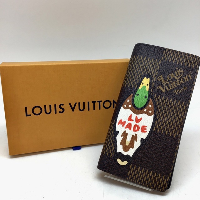 国内外の人気集結! LOUIS VUITTON ポルトフォイユ ブラザ NIGOコラボ