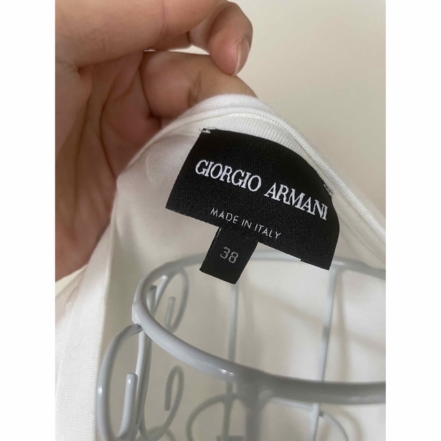 Giorgio Armani(ジョルジオアルマーニ)のジョルジオアルマーニ超美品✨Tシャツ レディースのトップス(Tシャツ(半袖/袖なし))の商品写真