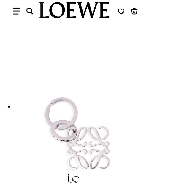 LOEWE(ロエベ)のLOEWE　アナグラムキーリング レディースのアクセサリー(チャーム)の商品写真