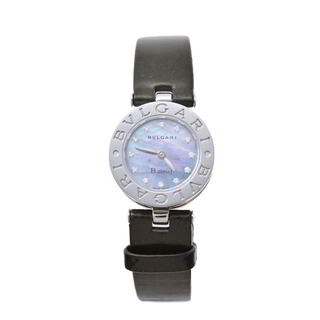 BVLGARI - BVLGARI B-zero1 12Pダイヤ ブルーシェル 腕時計