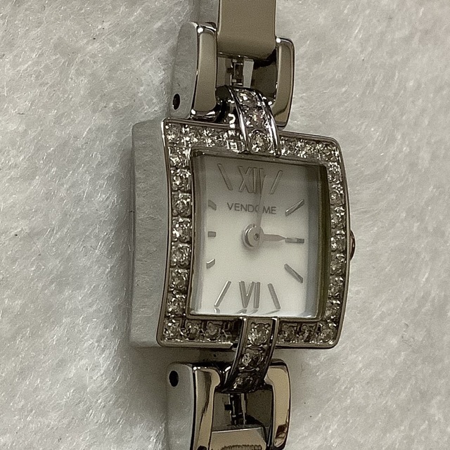 良品‼️ヴァンドーム青山 32Pダイヤモンド レディース 腕時計 ...