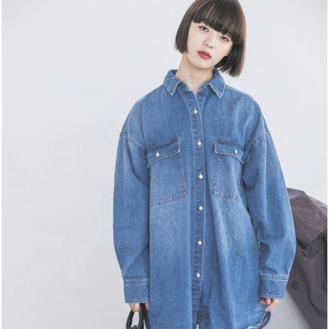 新品タグ付jeanasisアソートデニムBIGシャツジャケット