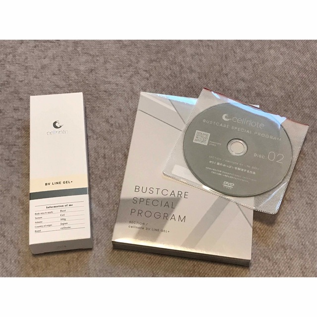 セルノート バストケアクリーム100g DVD付き