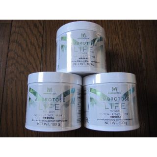 ◎最新！ 3個！マナテック アンブロトース ライフ LIFE 100g◎(その他)