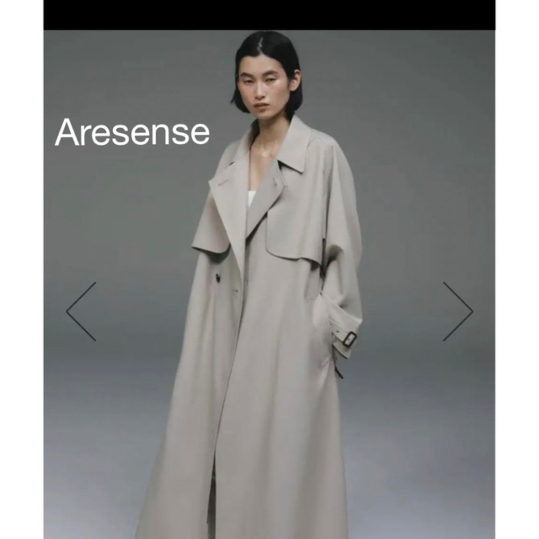 Aresense シャンブレーラグラン トレンチコート スプリングコート