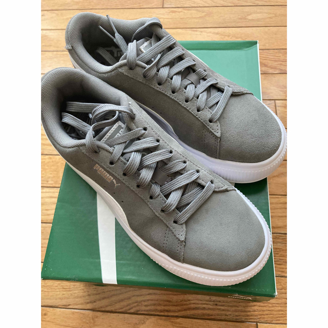 PUMA(プーマ)の【再値下げ】美品　PUMA スウェード マユ スニーカー ユニセックス　厚底 レディースの靴/シューズ(スニーカー)の商品写真