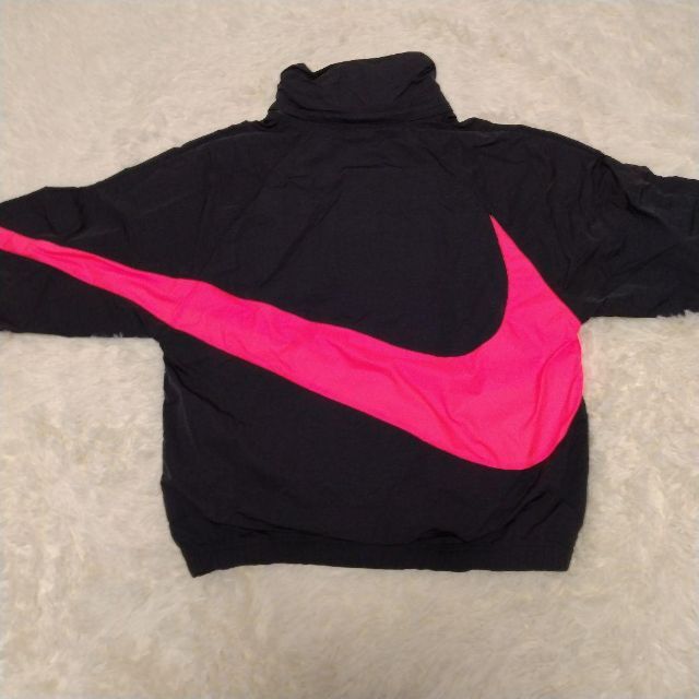 NIKE - NIKE ナイロンジャケット ハーフジップ スウォッシュロゴ L