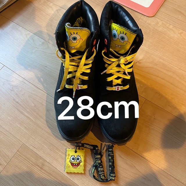 確認のため購入 Timberland 6”Boot Spongebob Black - 靴/シューズ