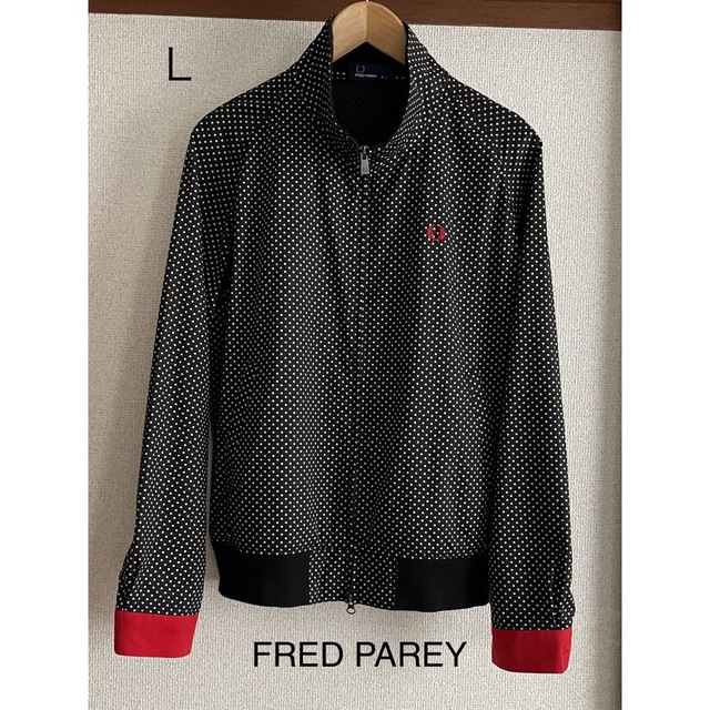 【大人気】FREDPERRY フレッドペリー ドッド柄 ブルゾン M